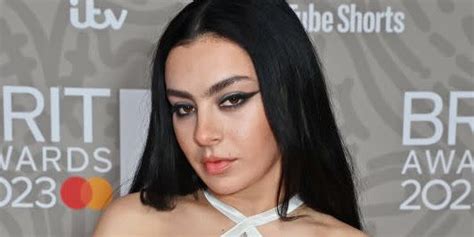 charli nudes|Charli XCX Frees the Nipple In a Nude Lingerie Dress For。